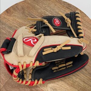 Rawlings Mark Of A Pro Youth Baseball/Softball Glove RHT WMP 115 11.5 Inch